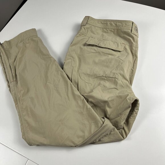 Outdoor Research Hiking convertible women pants tan size L - Picture 3 of 7